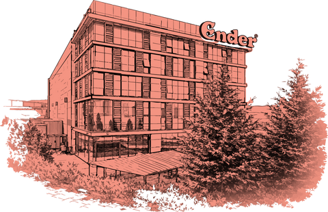 Ender Çikolata Şirket Binası Çizim