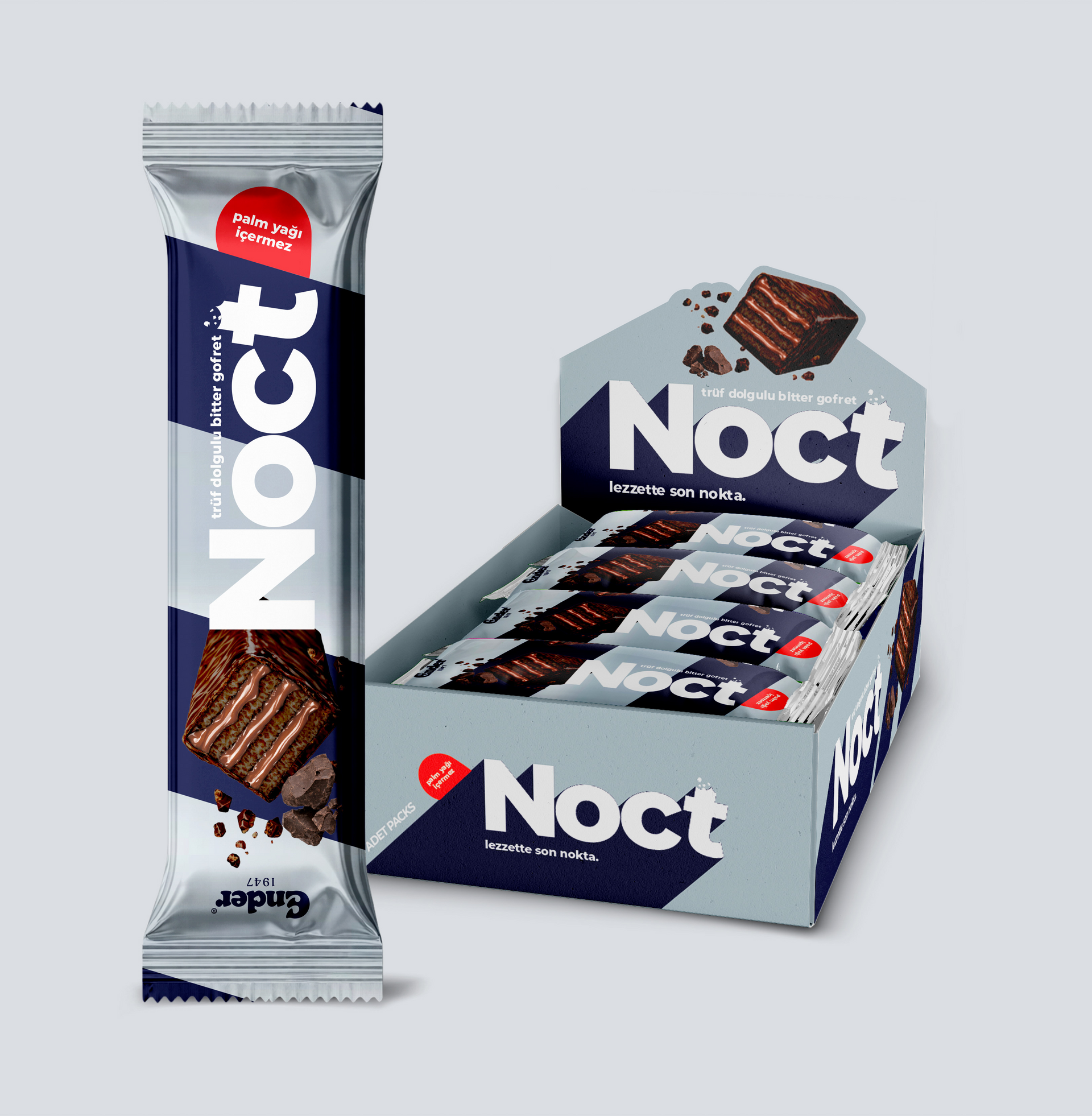NISSEI 無煙ロースター NB-40FG Noct Gofret – Antep Fıstıklı, Espresso, Bitter & Karamel Çeşitleri