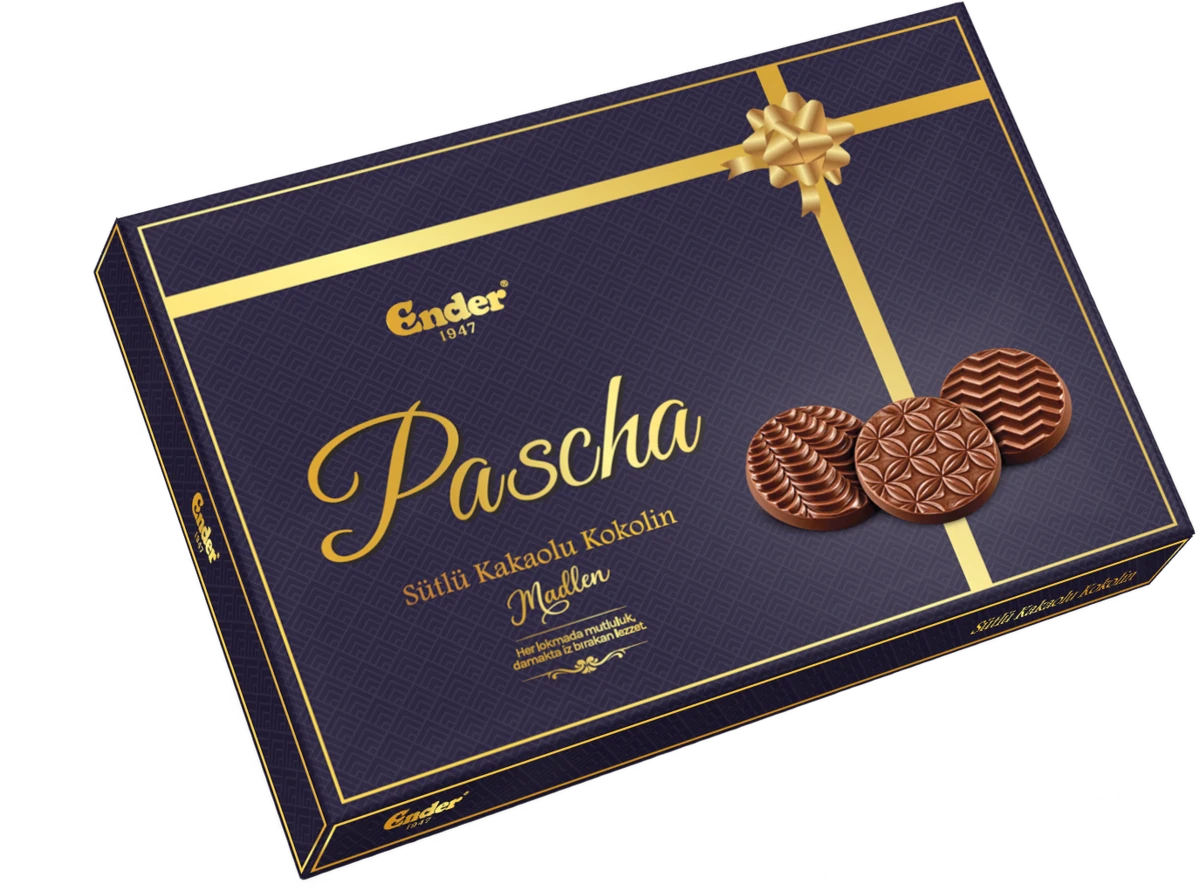 Pascha Madlen — مادلين شوكولاتة بالحليب والكاكاو بغلاف مركّب