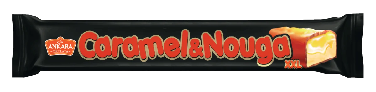 Ender Caramel&Nouga 50 g · XXL — Compound-coated caramel nougat bar