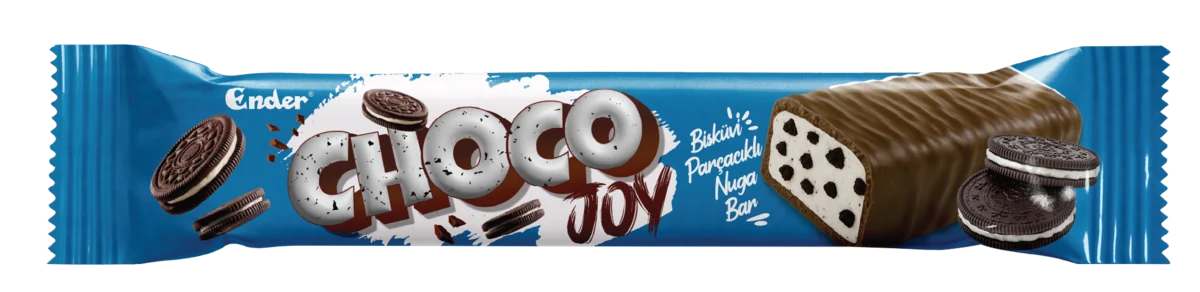 Ender Choco Joy 55 g — Compound-coated flavoured nougat bar