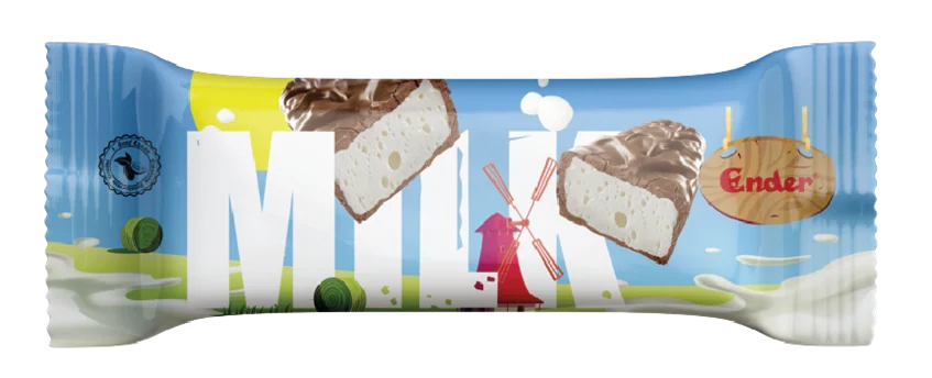 Ender Milk 25 g — Milk-chocolate coated nougat bar