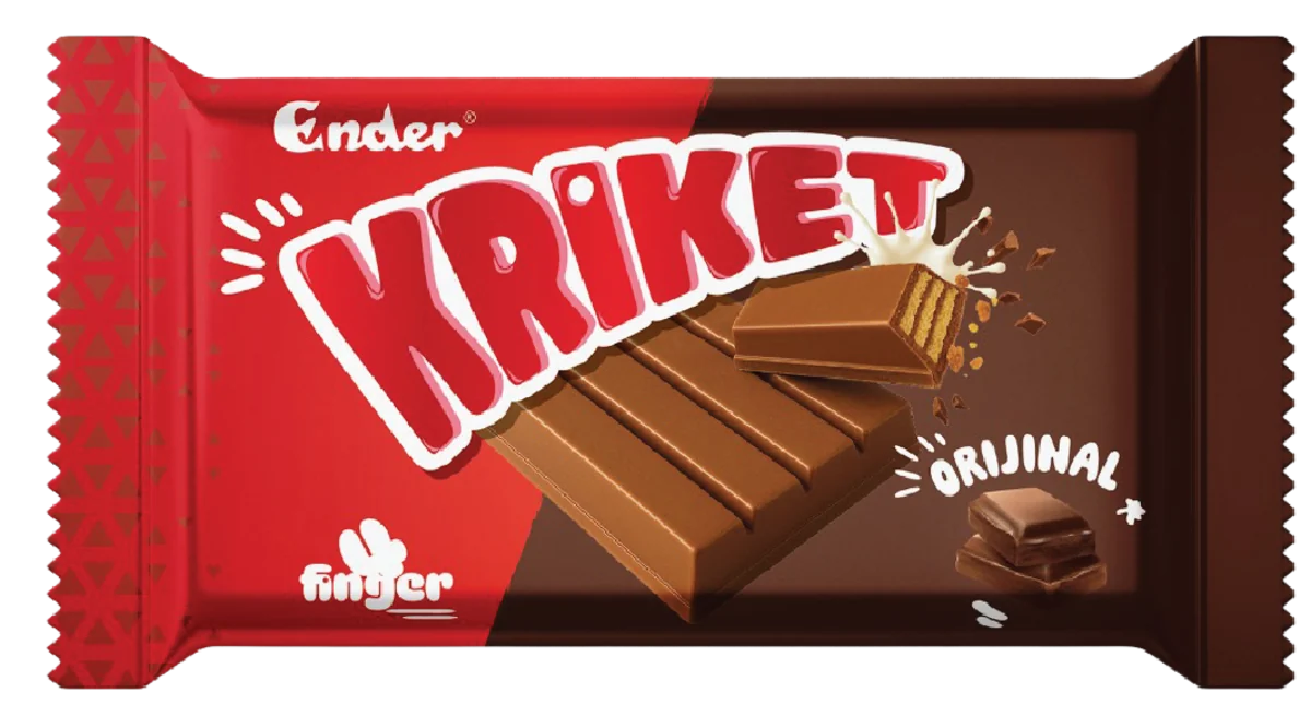 Ender Kriket أصلي 35 غ — ويفر مغطى بشوكولاتة مركّبة