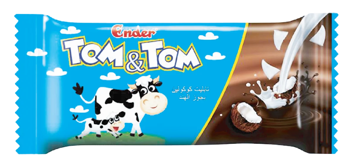 Ender Tom&Tom Coco 50 g — Tableta y chocolate moldeado