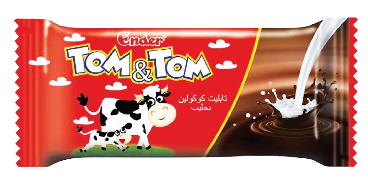 Ender Tom&Tom Milk 50 g — Tablet and moulded chocolate