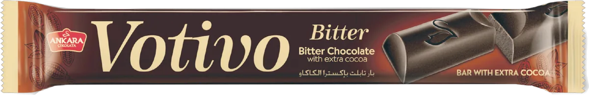 Ender Votivo Bitter 22 g — Tablet and moulded chocolate